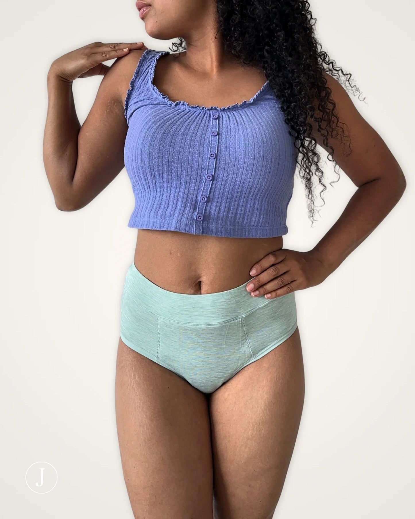 Menstruatieslip bamboe | pastel