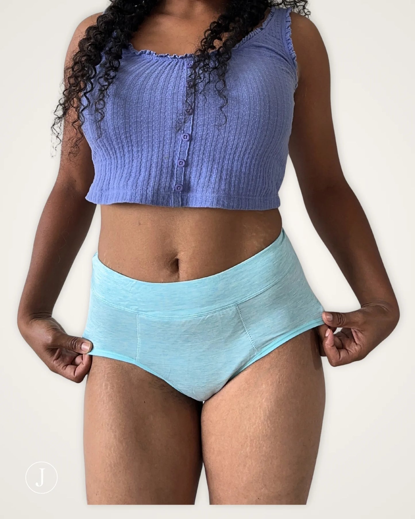 Menstruatieslip bamboe | pastel