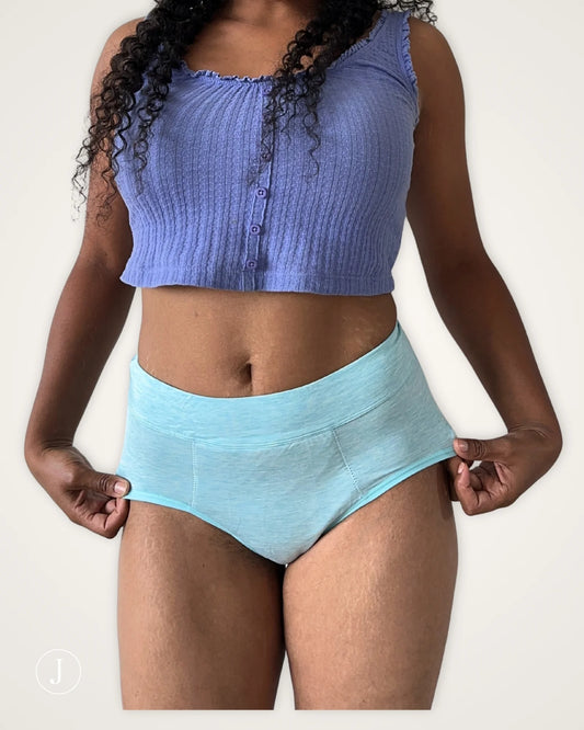 Menstruatieslip bamboe | pastel